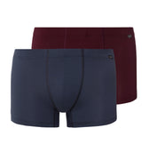 Cotton Essentials 2 Pack Boxer Brief With Covered Waistband | Barolo / Ombre Blue 73079-3047